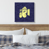 Toile Ganesha Hindu Deity Canvas Wall Art (Insitu(Chambre))