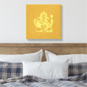 Toile Ganesha Hindu Deity Canvas Wall Art (Insitu(Chambre))