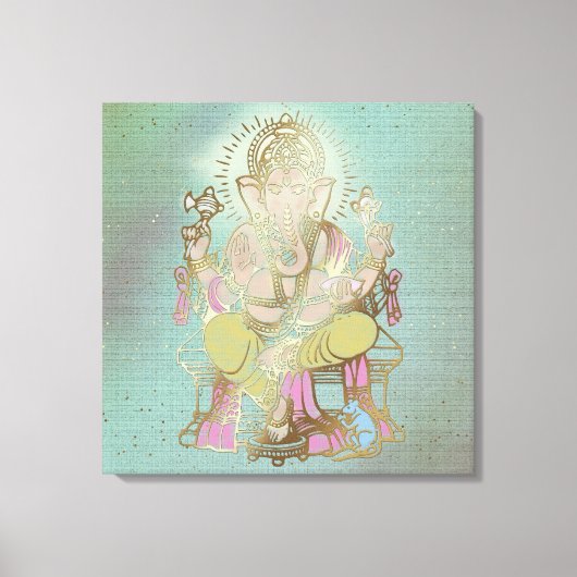 Toile GANESHA - Wrapped Canvas (Recto)