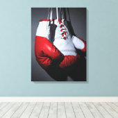 Toile gants de boxe (Insitu (Plancher de Bois))