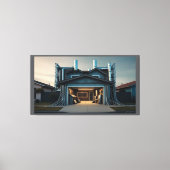 Toile Garage Tech Upgrade canvas print (Recto)