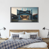 Toile Garage Tech Upgrade canvas print (Insitu(Chambre))