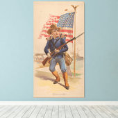 Toile Garçon américain (Insitu (Plancher de Bois))