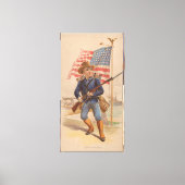 Toile Garçon américain (Recto)