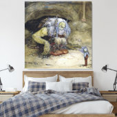 Toile « Garçon au troll » de John Bauer (Insitu(Chambre))