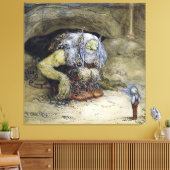 Toile « Garçon au troll » de John Bauer (Insitu(Salon))