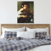 Toile Garçon Bitten par a Lizard, c.1595-1600 (huile sur (Insitu(Chambre))