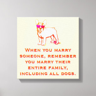 Toile Garçon French Bulldog le plus cool