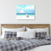 Toile Garçons sur Beach Kenya (Insitu(Chambre))