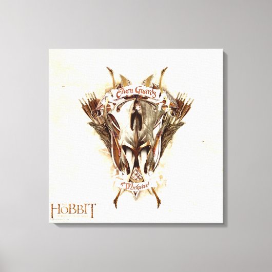 Toile Garde elfe de l'arme Mirkwood (Recto)