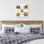 Toile Garde-mémoire personnalisée pour animaux de compag (Insitu(Chambre))