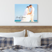 Toile Garde photo Mariage personnalisée (Insitu(Chambre))