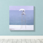 Toile Garde-plage 2004 (Insitu (Plancher de Bois))