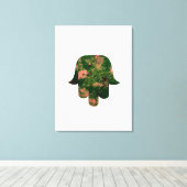 Toile Garden Hamsa Balloon Painting Studio Art  (Insitu (Plancher de Bois))