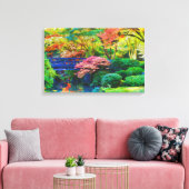 Toile Garden japonais (Insitu(Salon))