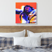 Toile Garder l'art du cimetière de foi (Insitu(Chambre))