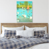 Toile Garder un oeil attentif 2013 (Insitu(Chambre))