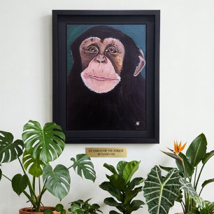 Toile Gardien de la forêt Peinture par Alfred Fox