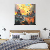 Toile Gardiens de la Skyline (Insitu(Chambre))