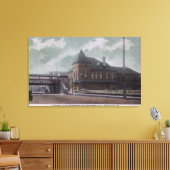 Toile Gare de Chicago & Northwestern (Insitu(Salon))