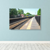 Toile Gare de Deighton, Huddersfield (Insitu (Plancher de Bois))
