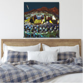 Toile Gare de Lem (Insitu(Chambre))