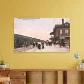 Toile Gare du Pacifique Sud (Insitu(Salon))