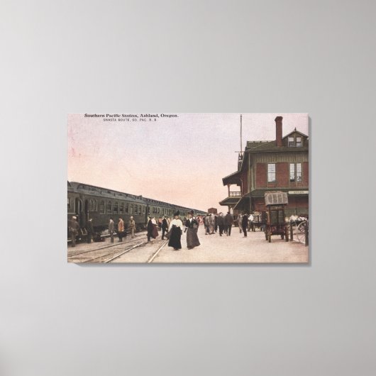Toile Gare du Pacifique Sud (Recto)