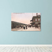 Toile Gare du Pacifique Sud (Insitu (Plancher de Bois))