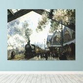 Toile Gare St Lazare (Insitu (Plancher de Bois))
