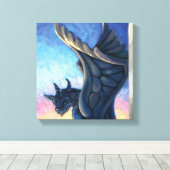 Toile Gargoyle Guardian (Insitu (Plancher de Bois))