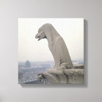 Gargoyle sur la balustrade de la Grande