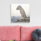 Toile Gargoyle sur la balustrade de la Grande (Insitu(Salon))