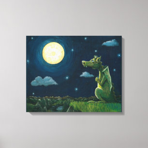 Toile Gastineau et la Lune