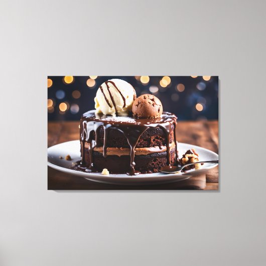 Toile Gâteau au Chocolat (Recto)