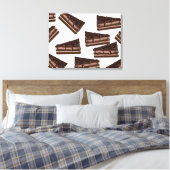 Toile Gâteau au chocolat au lait. (Insitu(Chambre))