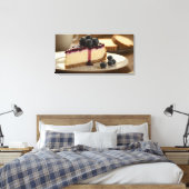 Toile Gâteau au fromage et myrtille (Insitu(Chambre))