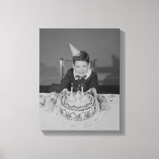 Toile Gâteau d'anniversaire (Recto)