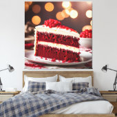 Toile Gâteau de velours rouge (Insitu(Chambre))