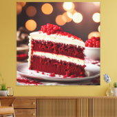 Toile Gâteau de velours rouge (Insitu(Salon))