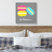 Toile Gâteaux colorés de macaron français (Insitu(Chambre))