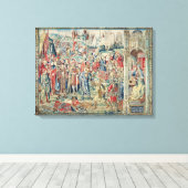 Toile Gathering the Booty, Tapestry of David and Bathshe (Insitu (Plancher de Bois))