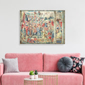 Toile Gathering the Booty, Tapestry of David and Bathshe (Insitu(Salon))