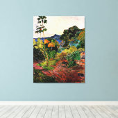 Toile Gauguin - Végétation tropicale (Insitu (Plancher de Bois))