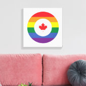 Toile Gay pride du Canada (Insitu(Salon))