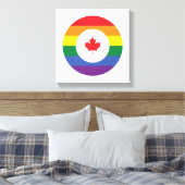 Toile Gay pride du Canada (Insitu(Chambre))