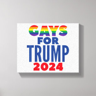 Toile Gays Pour L'Élection De Trump En 2024