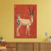 TOILE GAZELLE & ANTLER OWL (Insitu(Salon))