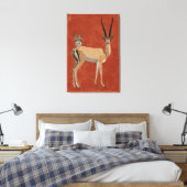 TOILE GAZELLE & ANTLER OWL (Insitu(Chambre))