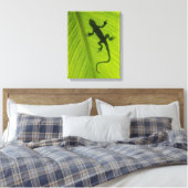 Toile Gecko Silhouette (Insitu(Chambre))